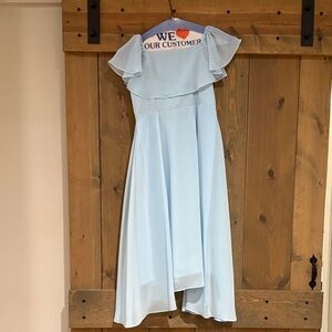 Elegant Light Blue Kids Dress